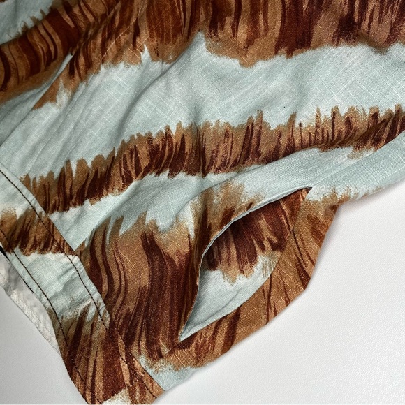 Moon River Gray and White Pants Large - Picture 7 of 14